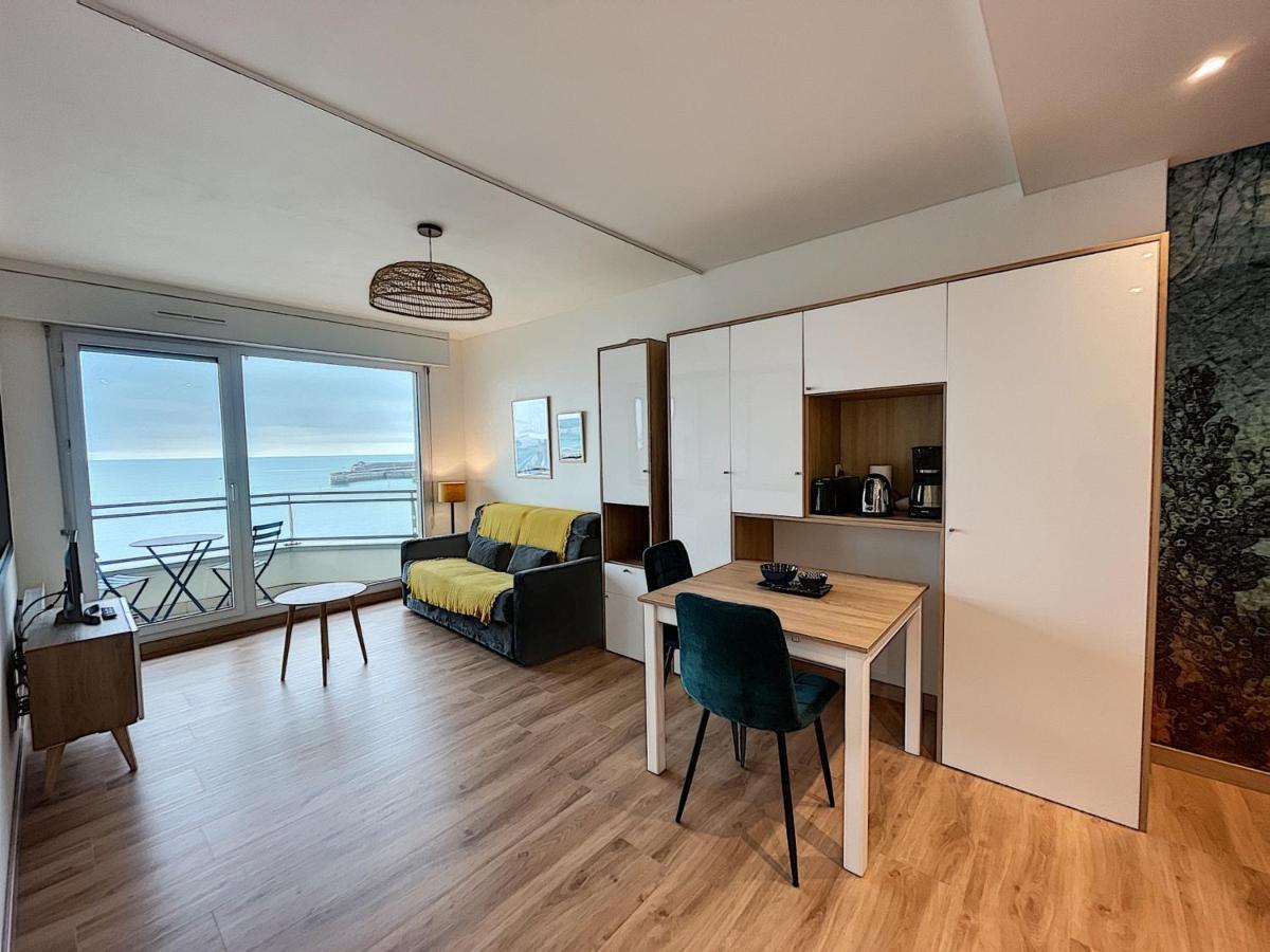 Charmant T2 En Front De Mer, 4 Pers., Ascenseur, Garage, Wi-Fi - Fr-1-361-383 Granville Luaran gambar