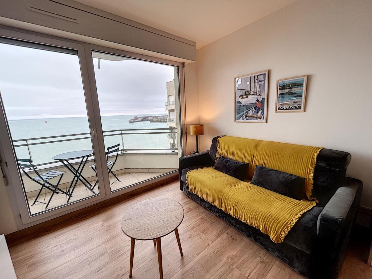 Charmant T2 En Front De Mer, 4 Pers., Ascenseur, Garage, Wi-Fi - Fr-1-361-383 Granville Luaran gambar